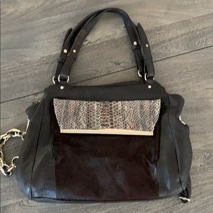 NWOT Elliott Lucca brown leather bag